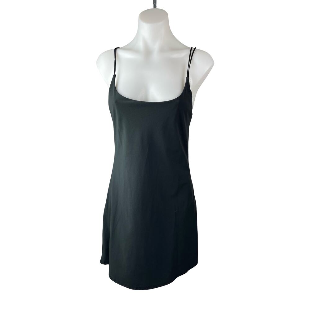 Abercrombie & Fitch Traveler Women's Black Sleeveless Mini Sheath Slip Dress MT